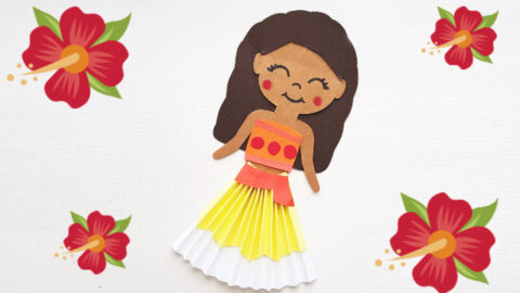 paper doll moana