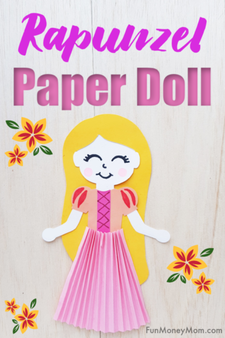 Rapunzel Paper Doll