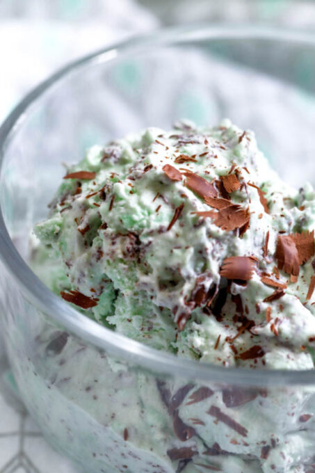 Mint Chocolate Chip Ice Cream (no churn recipe) | Fun Money Mom