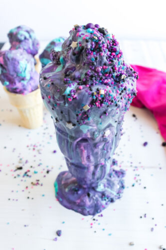 Galaxy Ice Cream (No Churn) | Fun Money Mom