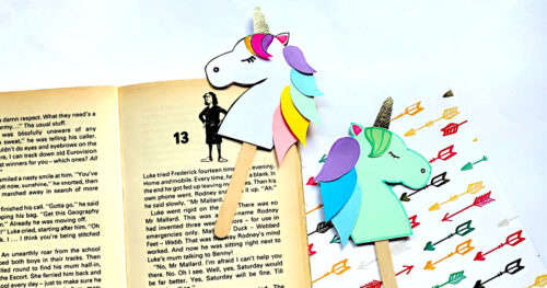 Unicorn bookmark facebook