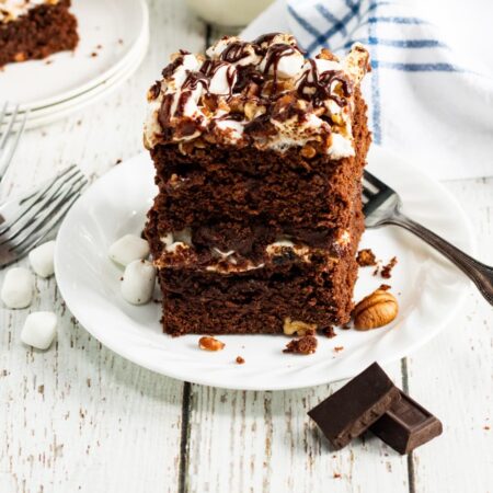 Mississippi Mud Cake for recipe card