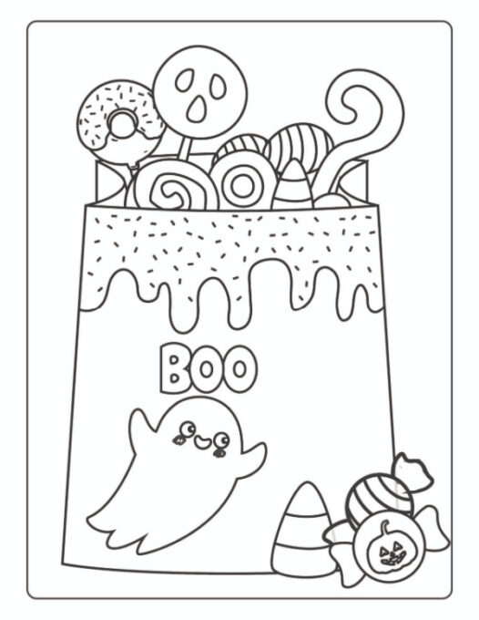 Halloween Coloring Pages (free printables) | Fun Money Mom