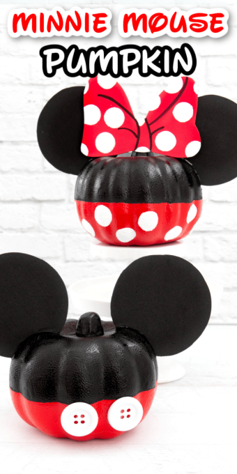 Minnie Mouse Pumpkin Pin 3