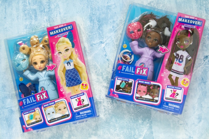 FailFix Dolls in boxes