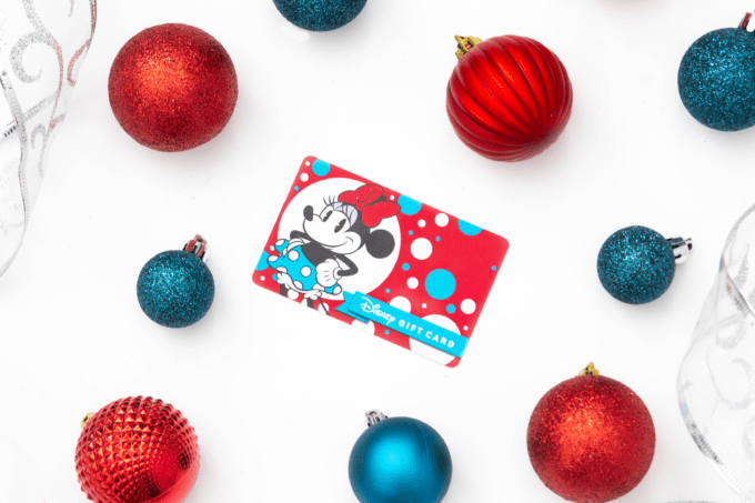 A gift card is one of the best Disney gifts for adults