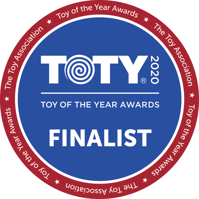 Toy of the year awards finalist button