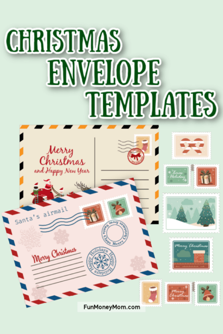 Christmas Envelope Templates (Free Printables)