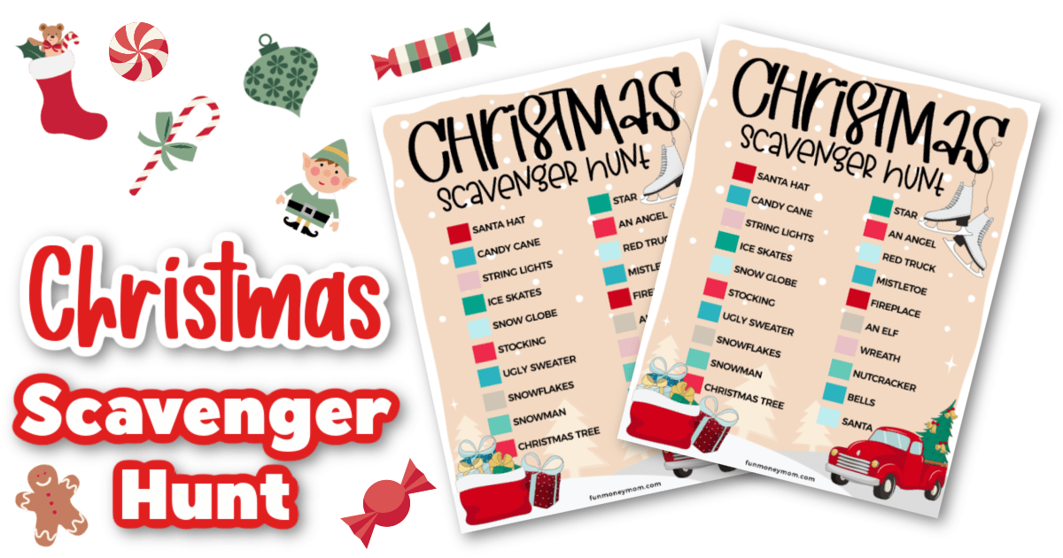 Christmas Scavenger Hunt For Kids 