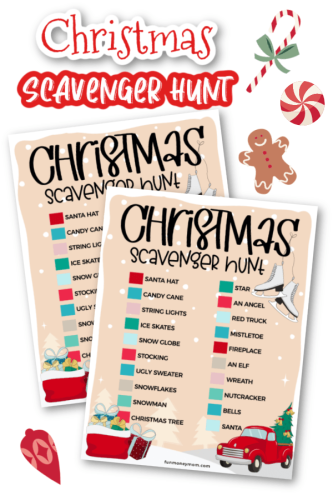 Christmas Scavenger Hunt For Kids | Fun Money Mom