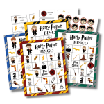 Harry Potter Bingo (free printable) | Fun Money Mom