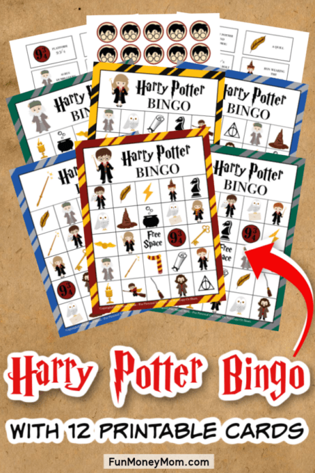 Harry Potter bingo game