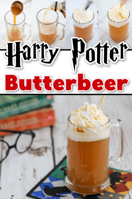 Harry Potter Butterbeer with tutorial images