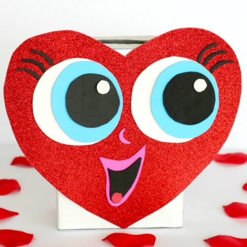 Heart Shaped Valentine Box