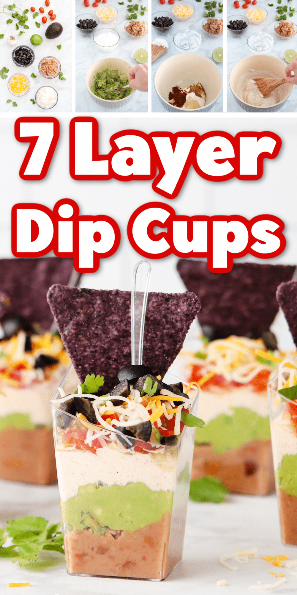 Seven Layer Dip Cups | Fun Money Mom