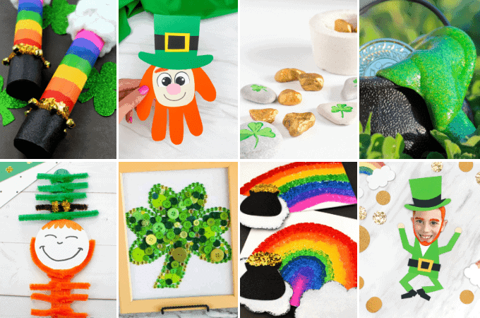 Rainbow Canvas Tissue Paper Craft for Kids