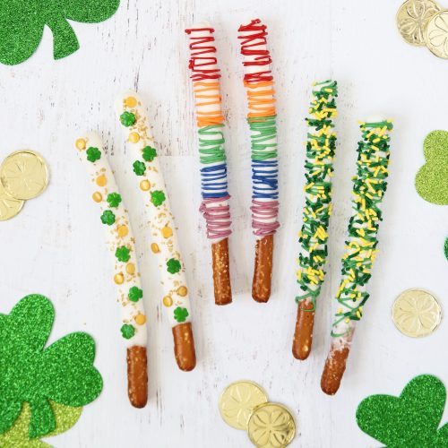 Easy St. Patrick's Day Pretzels | Fun Money Mom