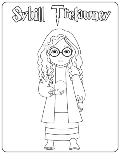 41+ Harry Potter Coloring Pages (Free Printables)