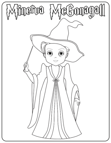 41+ Harry Potter Coloring Pages (Free Printables)