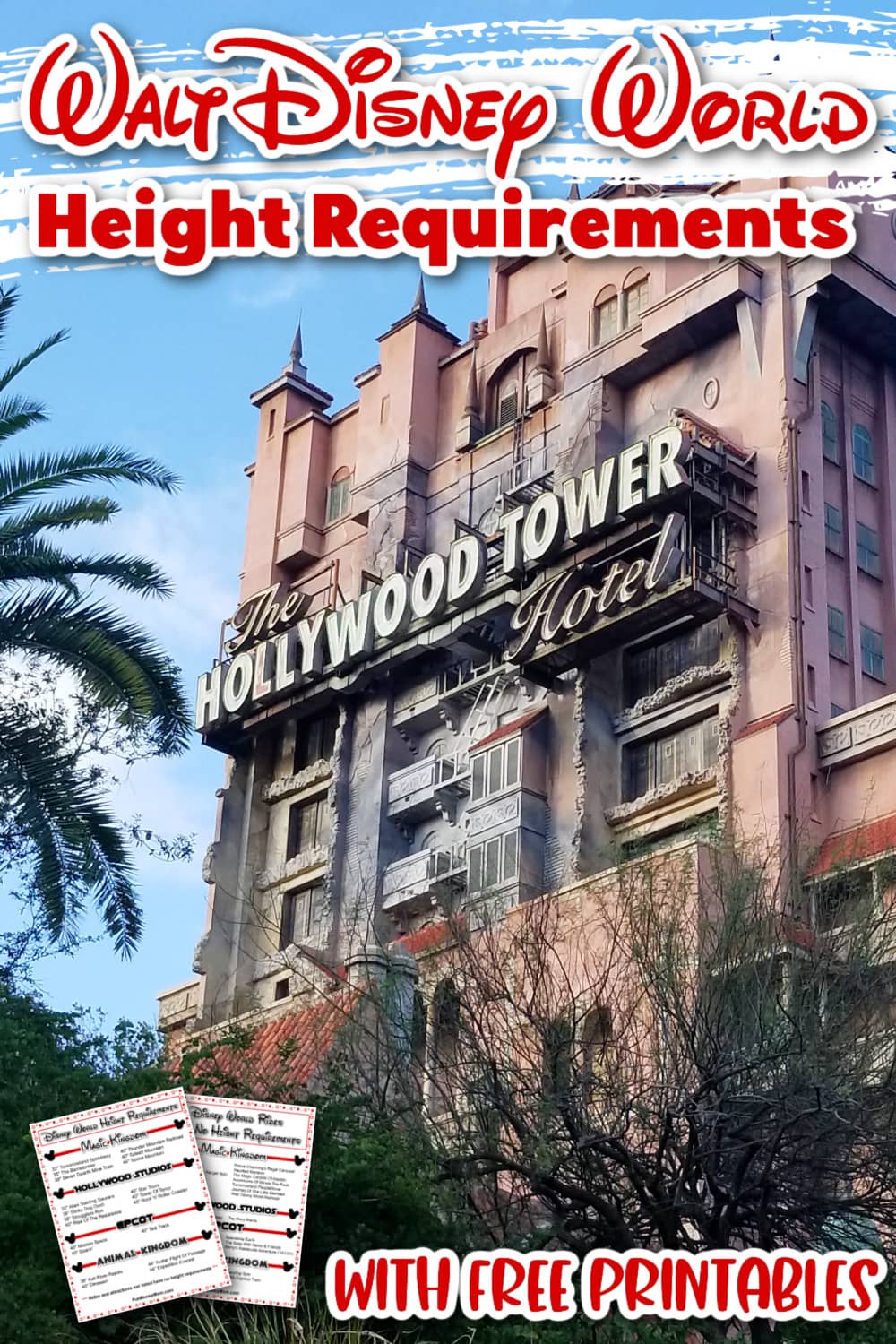 Tower Of Terror At Hollywood Studios