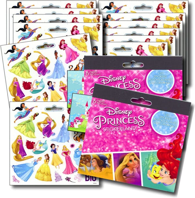 Disney princess stickers