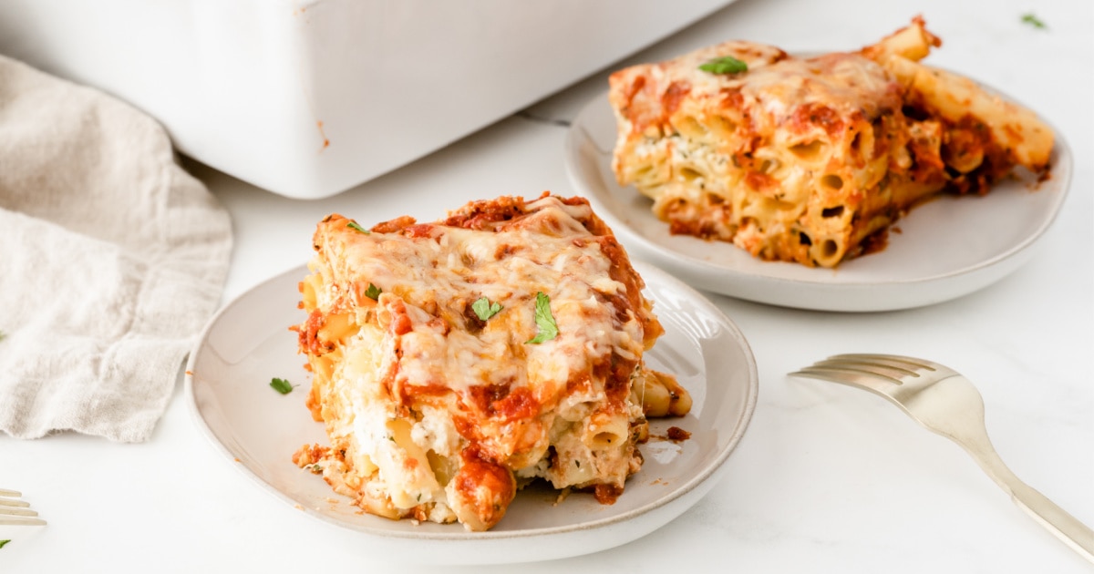 Meatless Baked Ziti Recipe | Fun Money Mom