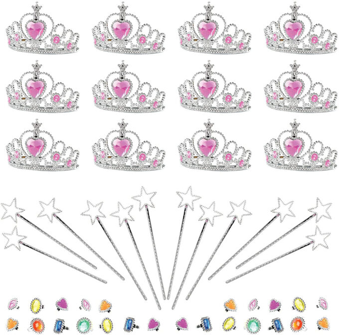 Crowns, wands and princess rings