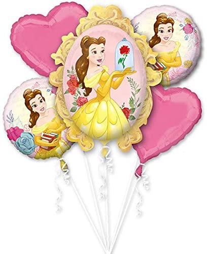 Beauty and the beast party balloons