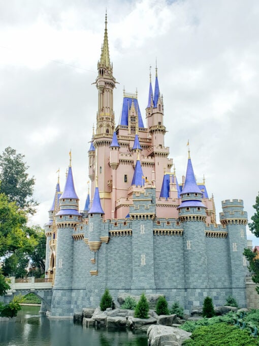 Cinderella's castle at Walt Disney World