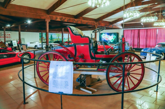 Classic car at the Sarasota Classic Car Museum