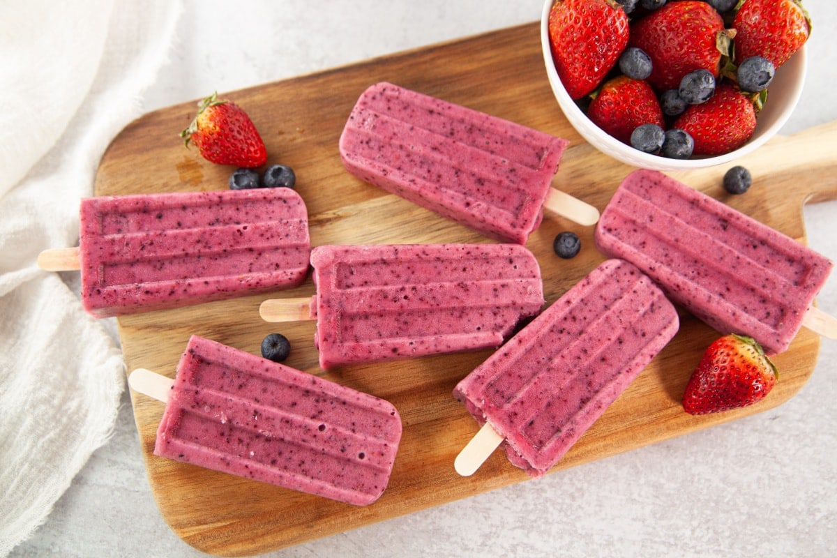 Easy Fruit Popsicles