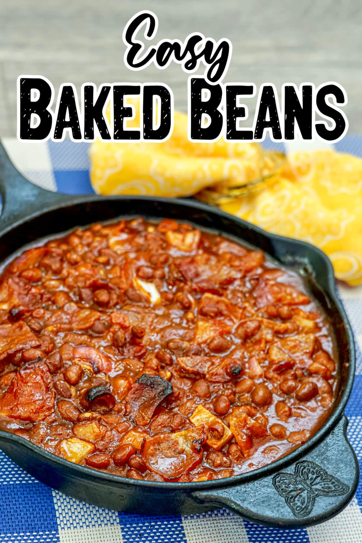 Easy Baked Beans With Bacon - Fun Money Mom