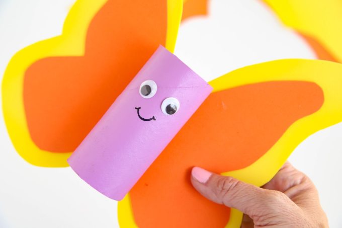 Butterfly Toilet Paper Roll Craft | Fun Money Mom