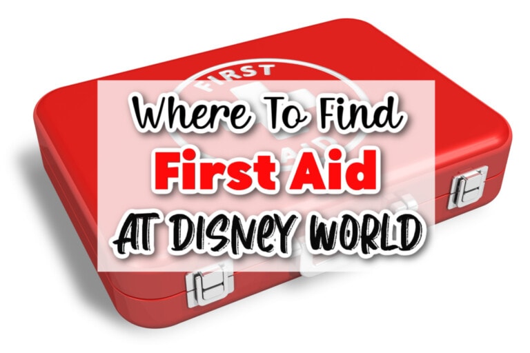 Where To Find First Aid At Walt Disney World