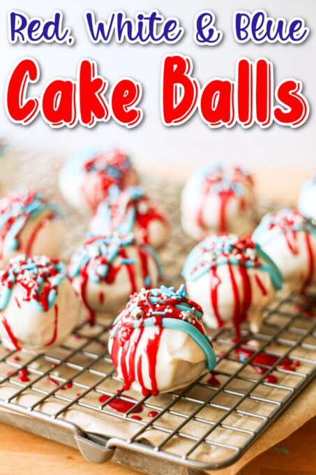 Red white and blue cake balls pin 1