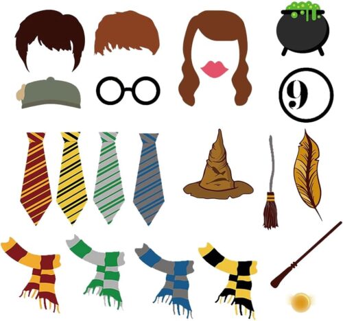 Harry Potter photo booth props