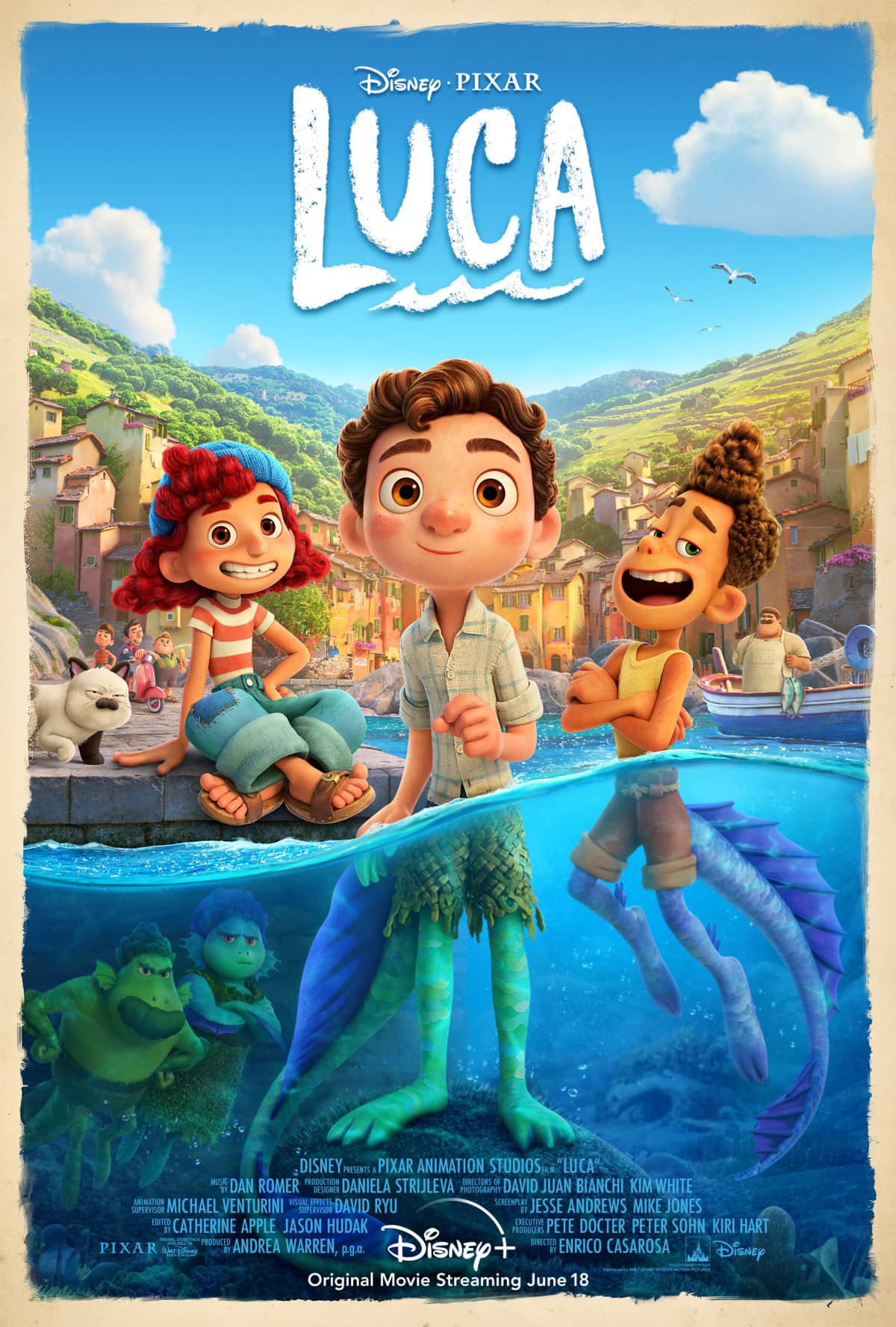 Luca movie poster 