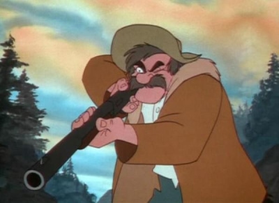 Amos Slade from The Fox And The Hound