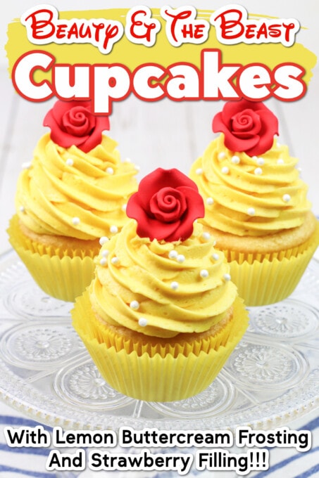 Beauty And The Beast Cupcakes Pin 7