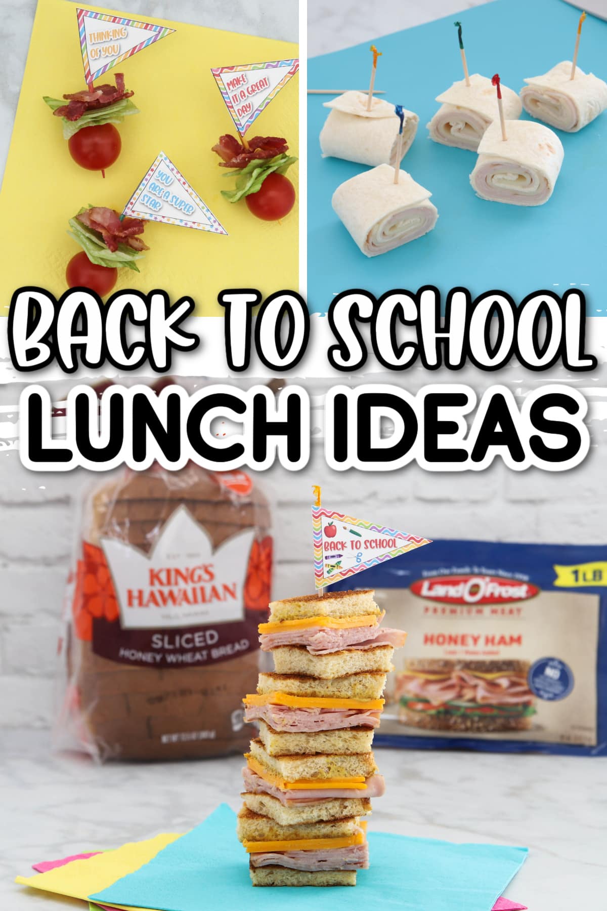 Easy school lunch ideas for kids