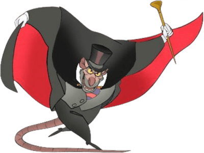 Professor Ratigan from The Great Mouse Detective