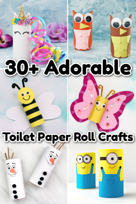 30+ Easy Toilet Paper Roll Crafts For Kids - Fun Money Mom