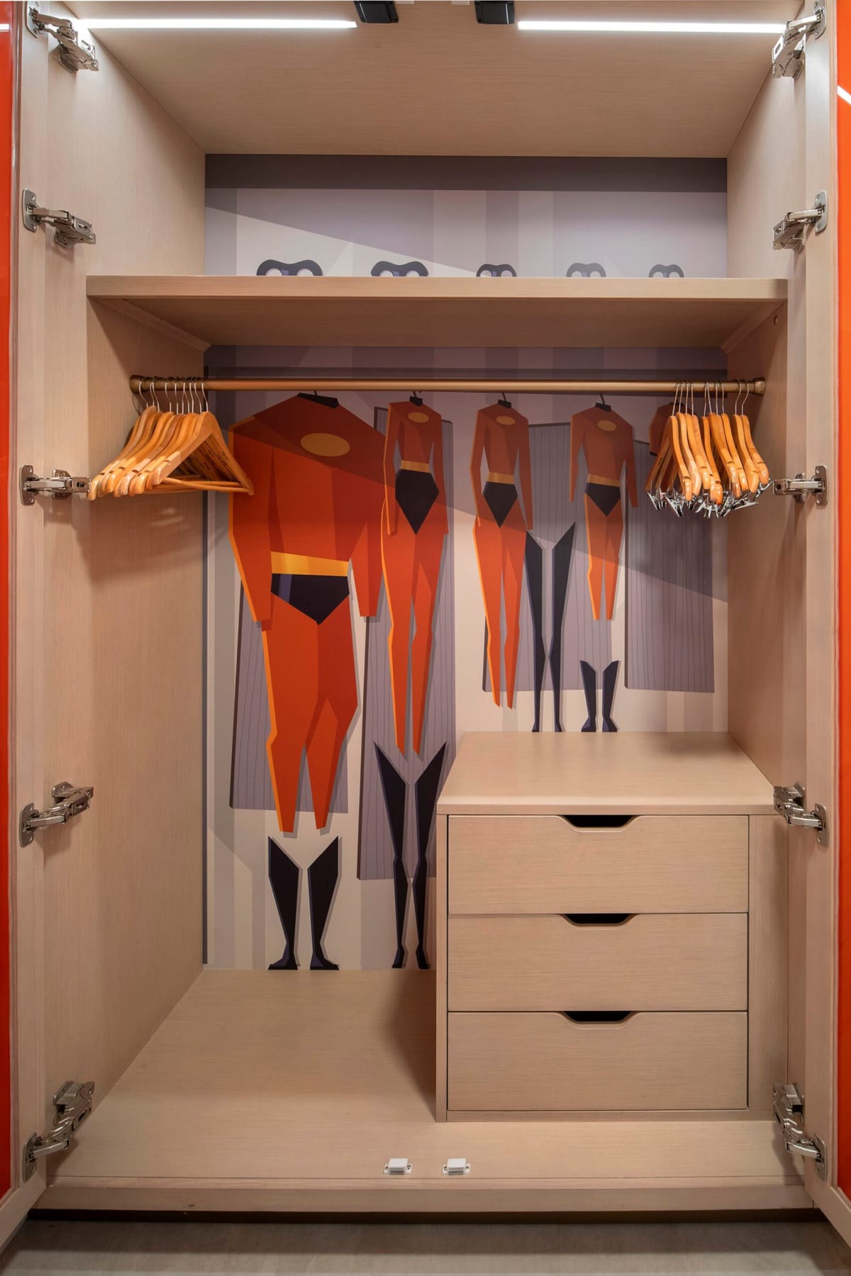 Incredibles Themed Closet