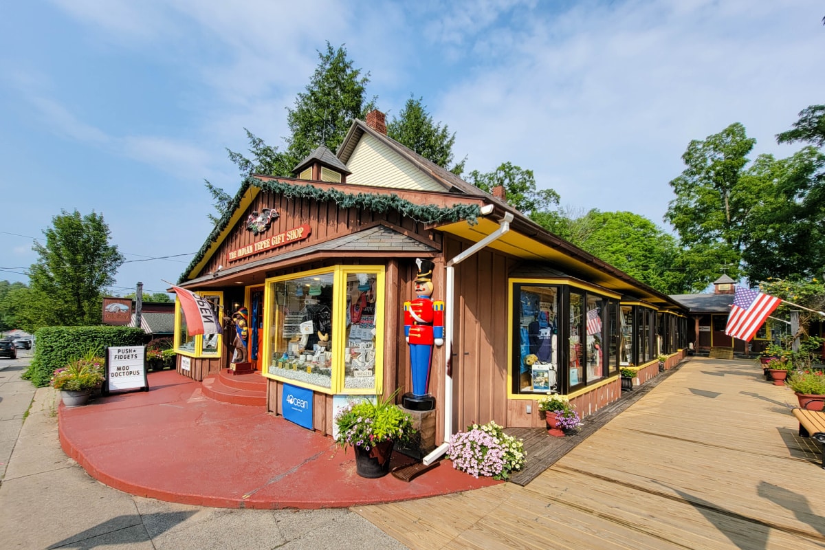 Indian Teepee Gift Shop in Bolton Landing New York