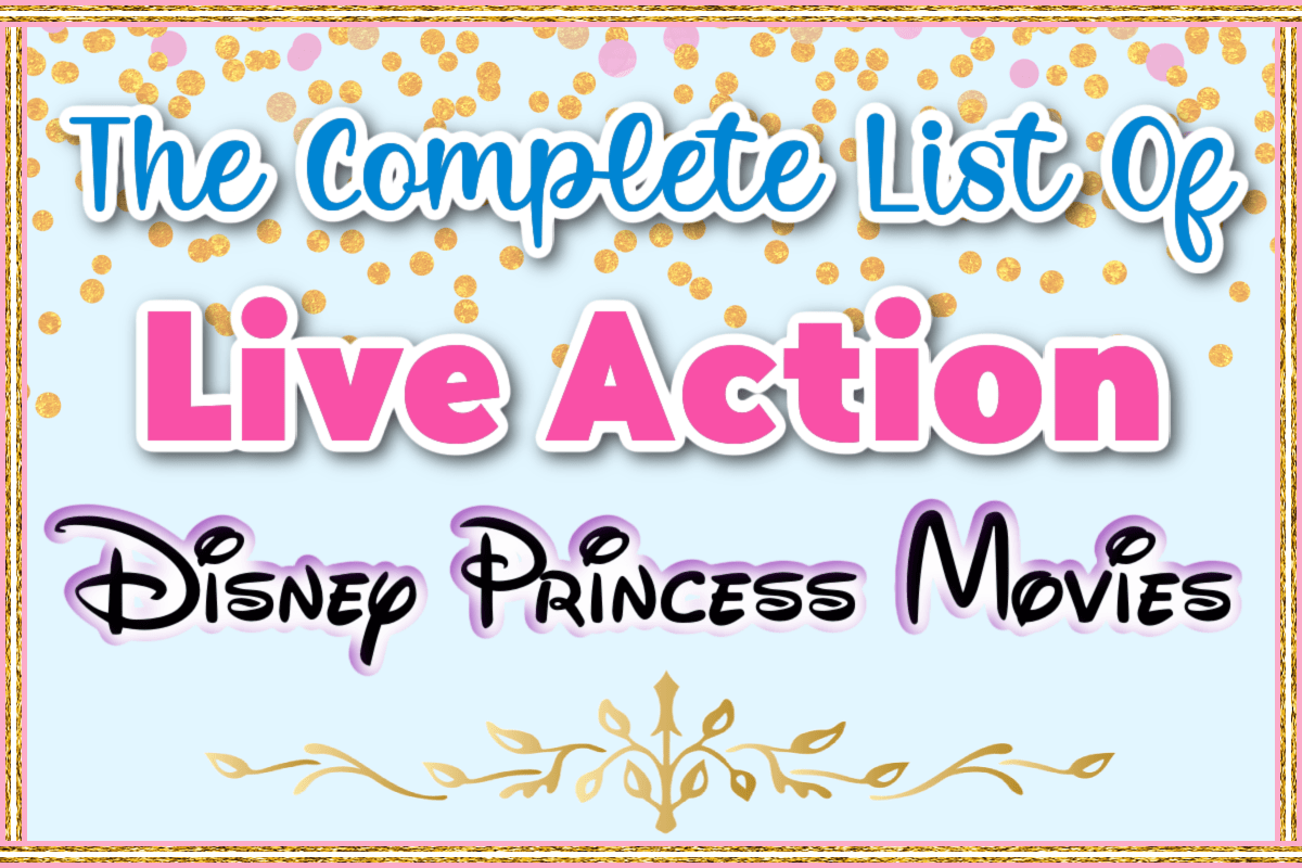 Live Action Disney Princess Movies
