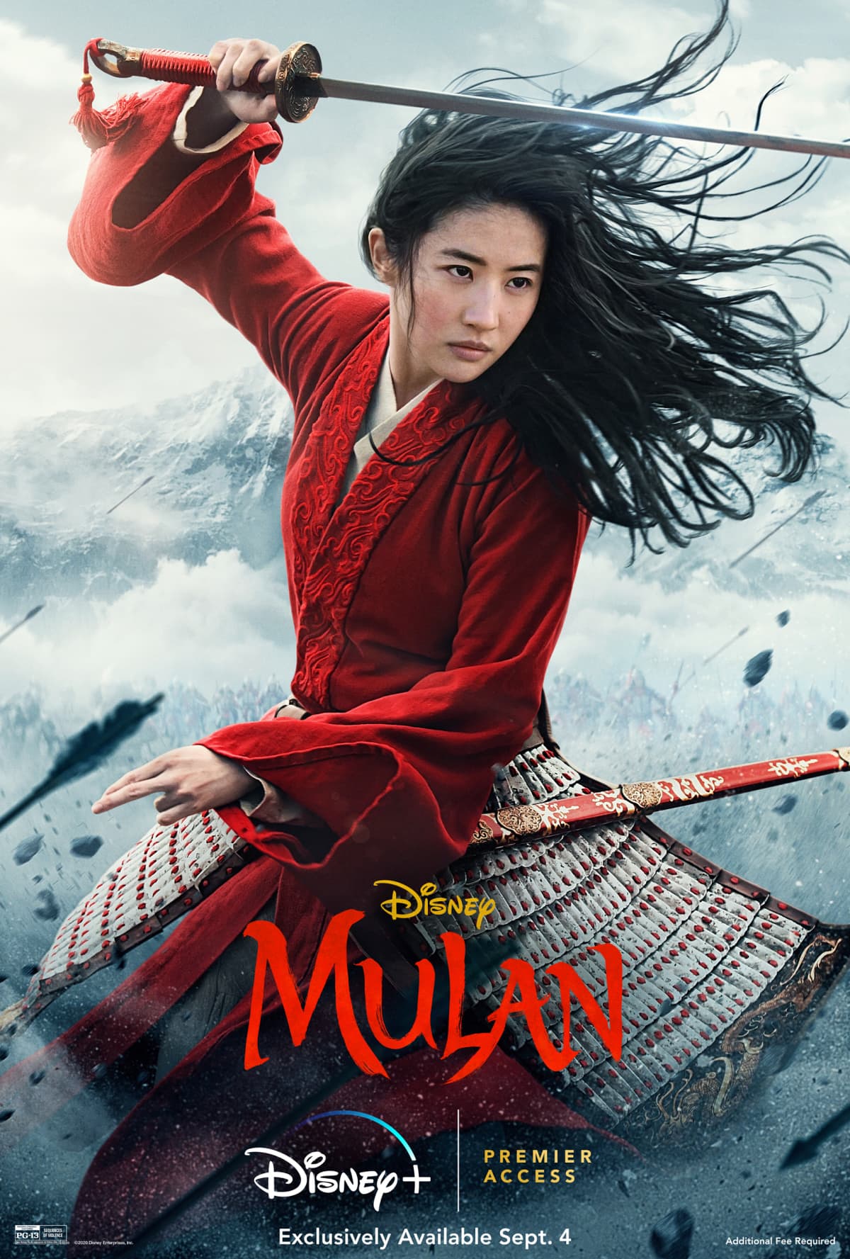 Mulan live action movie poster
