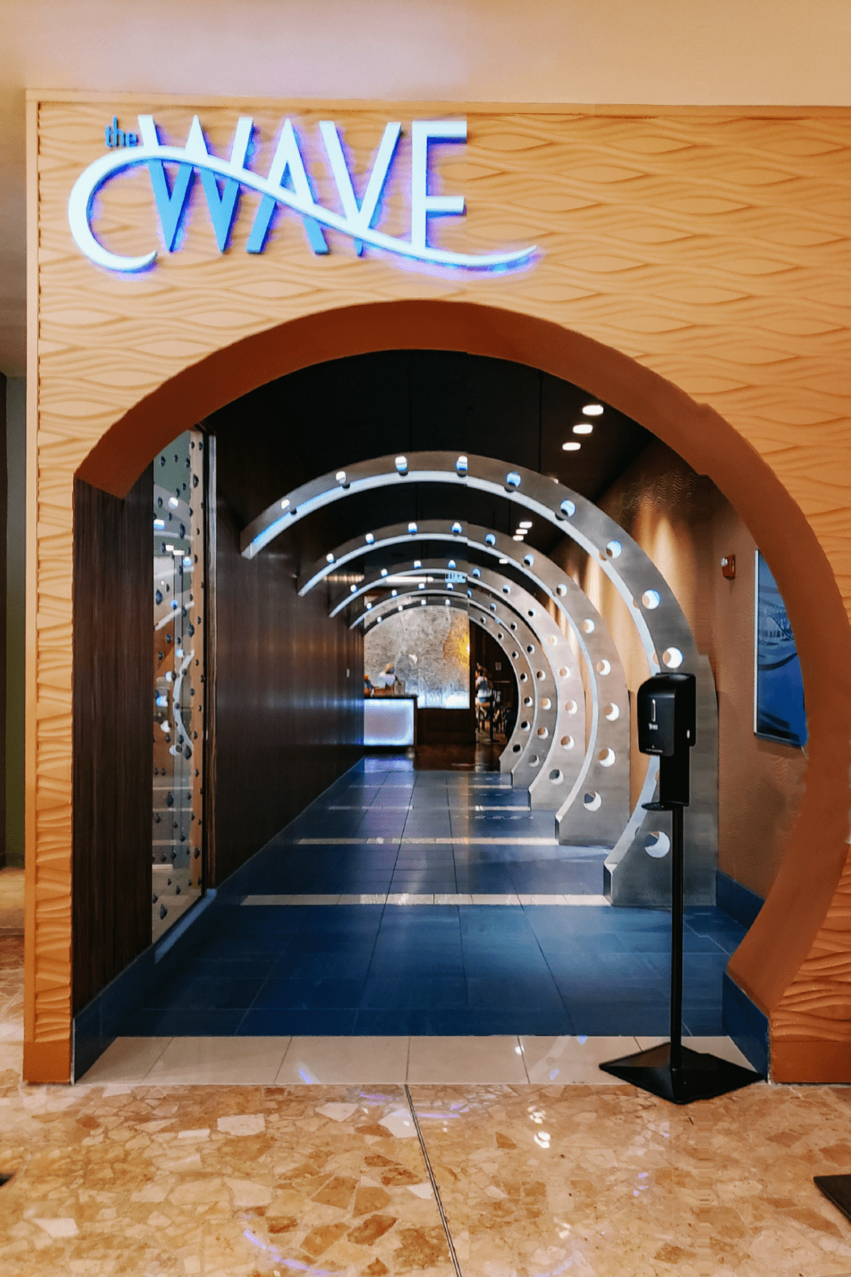 The Wave entrance at the Contemporary Resort