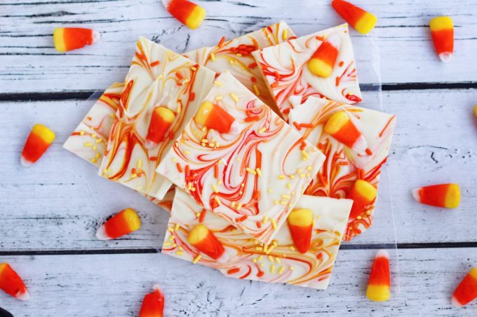 Halloween Bark With Candy Corn - Fun Money Mom