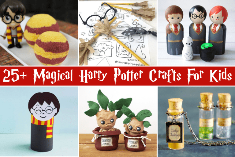 35 Magical Harry Potter Crafts For Kids
