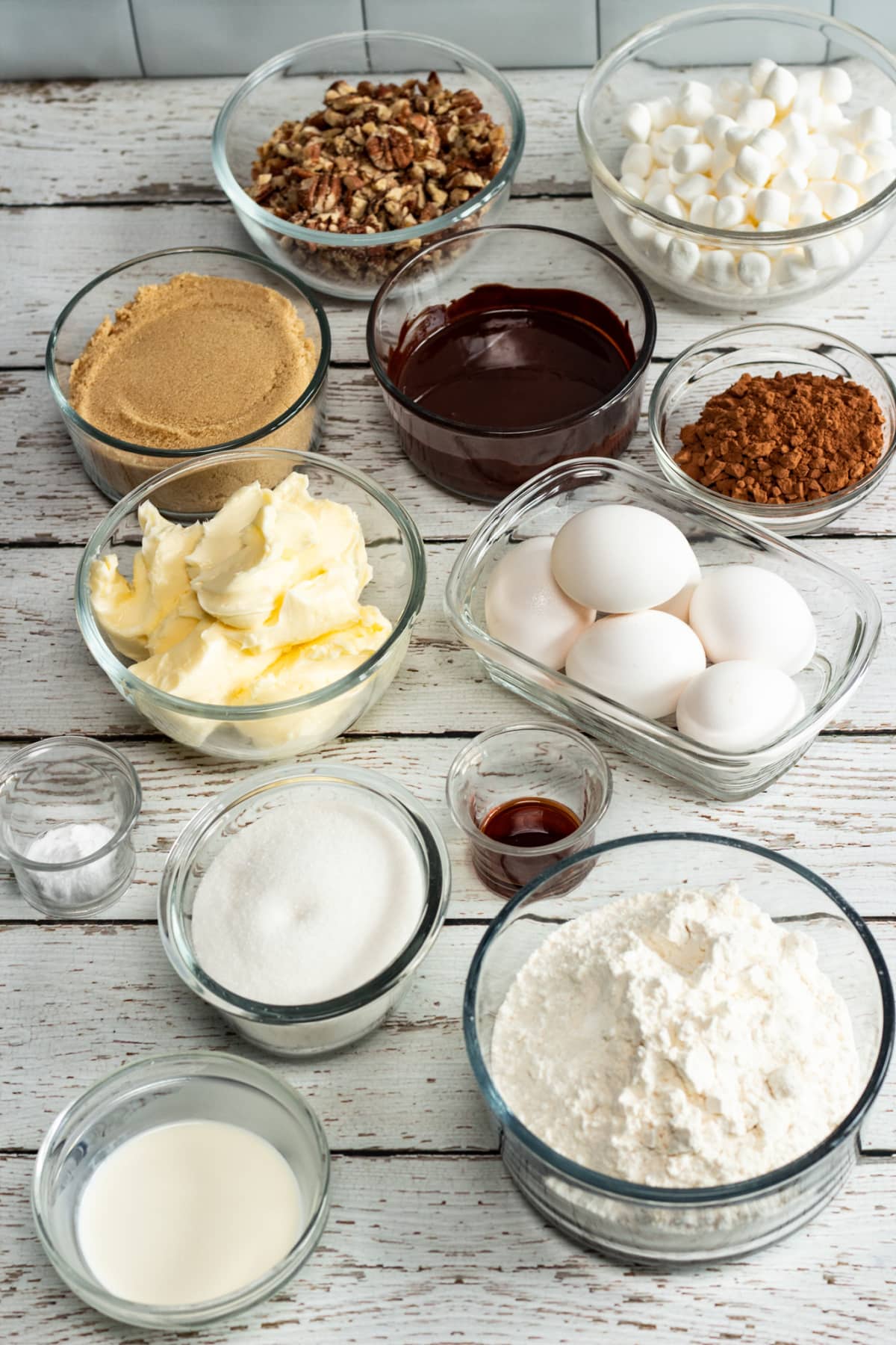 Ingredients for Mississippi Mud Cake Recipe